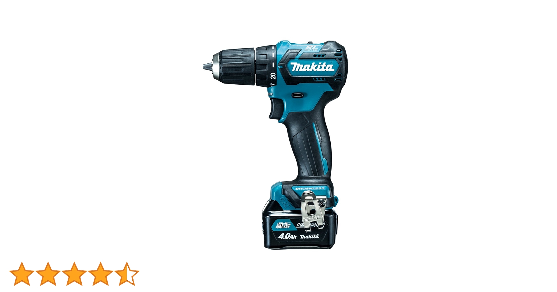 Amazon | マキタ(Makita) 充電式ドライバドリル 10.8V/4.0Ah